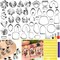 76pcs Clay Tools Set 67 Shapes Stainless Steel Clay Cutters,8 Circle,1 Letter Stamp